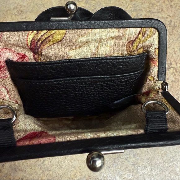 Brighton Rosalie floral kisslock clutch purse - Picture 4 of 4